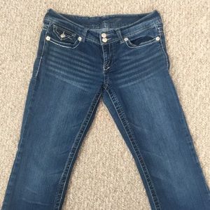 Boot cut jeans